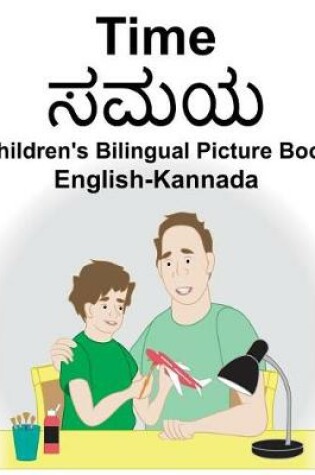 Cover of English-Kannada Time Children's Bilingual Picture Book