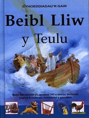 Book cover for Beibl Lliw y Teulu