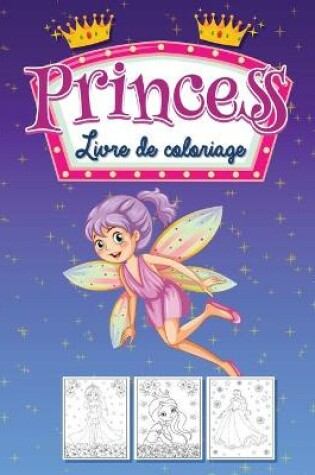 Cover of Livre de Coloriage des Princesses