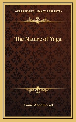 Book cover for The Nature of Yoga