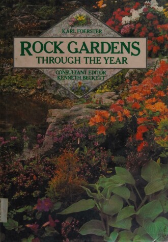 Book cover for Rock Gardens Through the Year