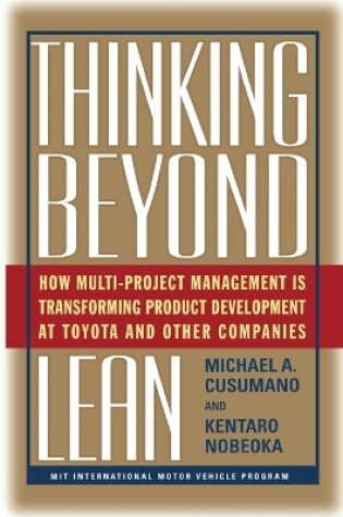 Cover of Thinking Beyond Lean