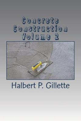 Book cover for Concrete Construction Volume 2