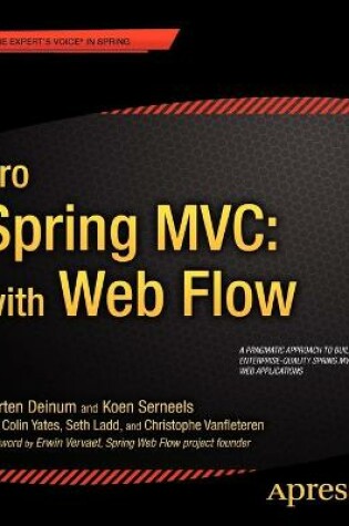 Cover of Pro Spring MVC: With Web Flow