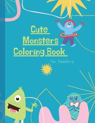 Book cover for Monsters Coloring Book