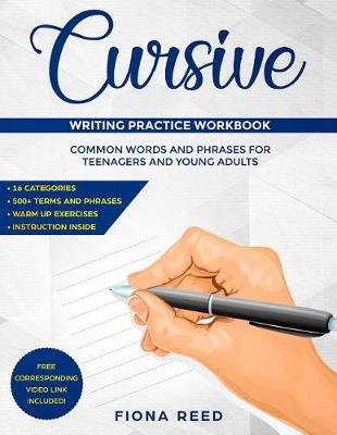 Cover of Cursive Writing Practice Workbook