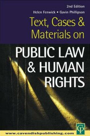 Cover of Text, Cases and Materials on Public Law and Human Rights