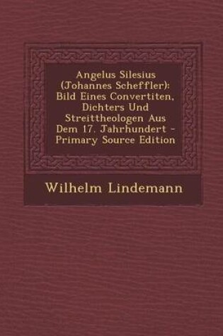 Cover of Angelus Silesius (Johannes Scheffler)