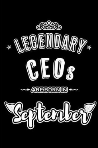 Cover of Legendary CEOs are born in September