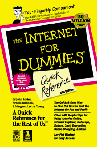 Cover of The Internet for Dummies Quick Reference