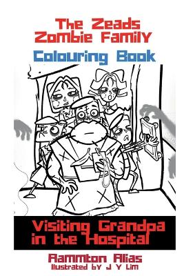 Book cover for The Zeads Zombie Family Coloring Book 1