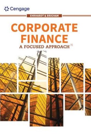 Cover of Mindtap for Ehrhardt/Brigham's Corporate Finance: A Focused Approach, 1 Term Printed Access Card