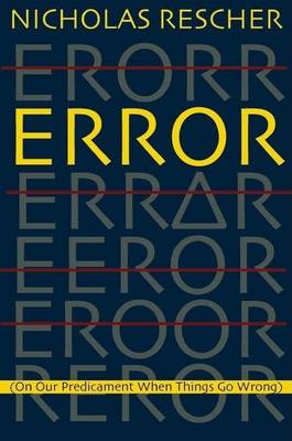 Book cover for Error