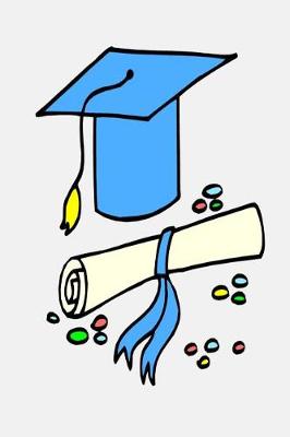 Cover of Graduation Journal Blue Cap Diploma