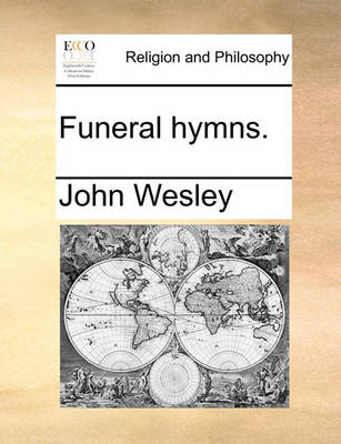 Book cover for Funeral hymns.