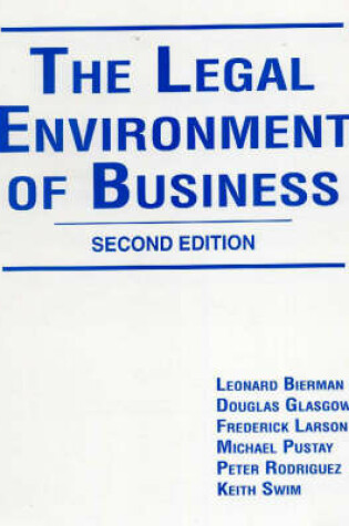 Cover of Legal Environment*C1578790247