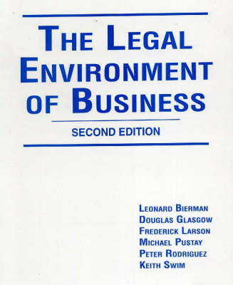 Book cover for Legal Environment*C1578790247