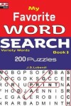 Book cover for My Favorite WORD SEARCH Book 3