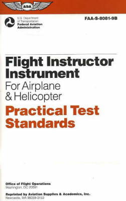 Book cover for Flight Instructor Instrument