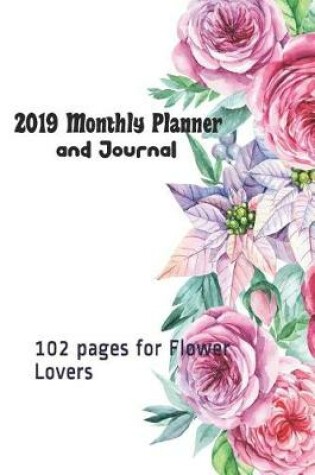 Cover of 2019 Monthly Planner and Journal