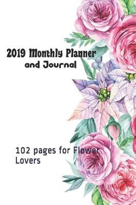 Book cover for 2019 Monthly Planner and Journal