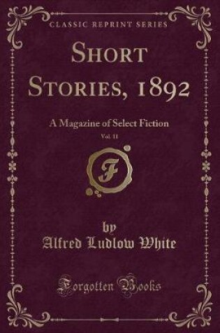 Cover of Short Stories, 1892, Vol. 11