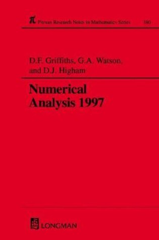 Cover of Numerical Analysis 1997