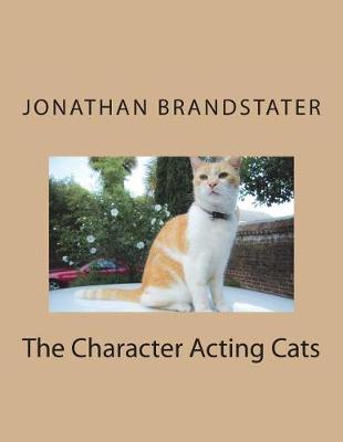Book cover for The Character Acting Cats Coloring Book