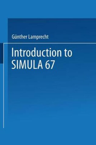 Cover of Introduction to SIMULA 67