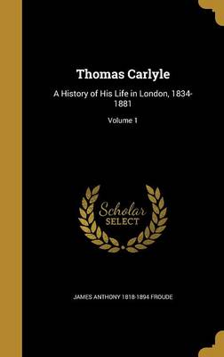 Book cover for Thomas Carlyle