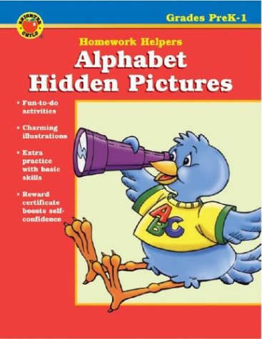 Cover of Alphabet Hidden Pictures Homework Helper, Grades Prek-1