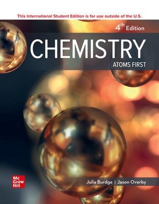 Book cover for ISE Chemistry: Atoms First