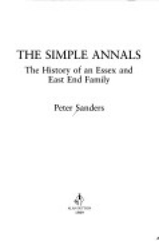 Cover of The Simple Annals