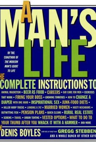 Cover of A Man's Life