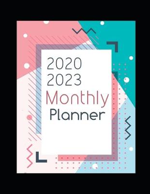 Book cover for 2020-2023 Monthly Planner