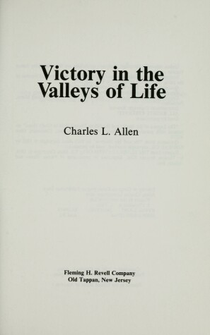 Book cover for Victory in the Valleys of Life