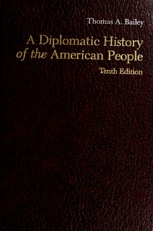 Cover of A Diplomatic History of the American People