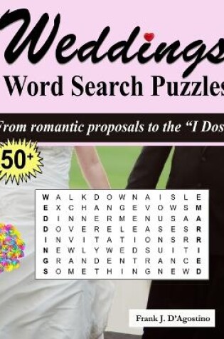 Cover of Weddings Word Search Puzzles