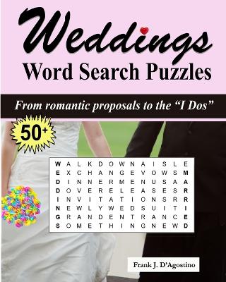 Book cover for Weddings Word Search Puzzles