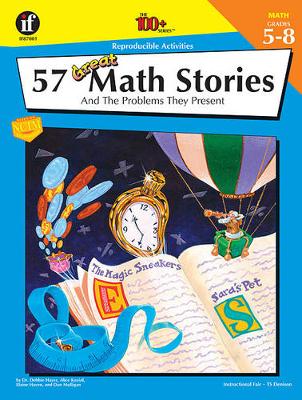 Book cover for 57 Great Math Stories