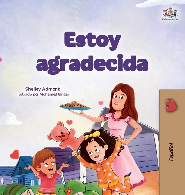Cover of I am Thankful (Spanish Book for Children)