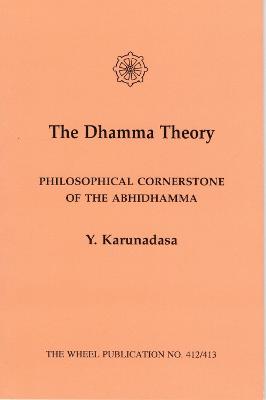 Book cover for Dhamma Theory