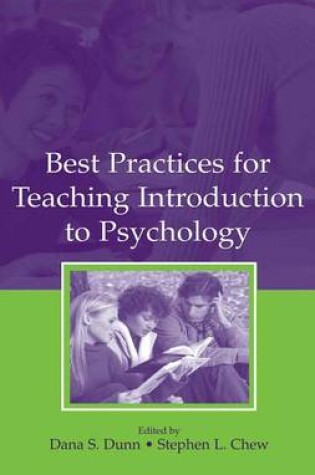 Cover of Best Practices for Teaching Introduction to Psychology