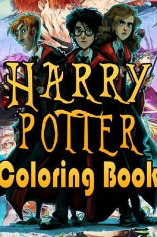 Cover of Harry Potter Coloring Book