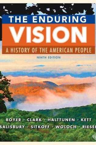 Cover of Mindtapv2.0 for Boyer/Clark/Halttunen/Kett/Salisbury/Sitkoff/Woloch/Rieser's the Enduring Vision: A History of the American People, 2 Terms Printed Access Card