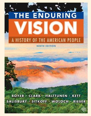 Book cover for Mindtapv2.0 for Boyer/Clark/Halttunen/Kett/Salisbury/Sitkoff/Woloch/Rieser's the Enduring Vision: A History of the American People, 2 Terms Printed Access Card