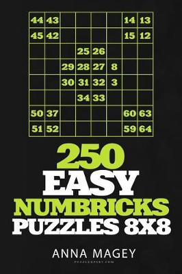 Cover of 250 Easy Numbricks Puzzles 8x8