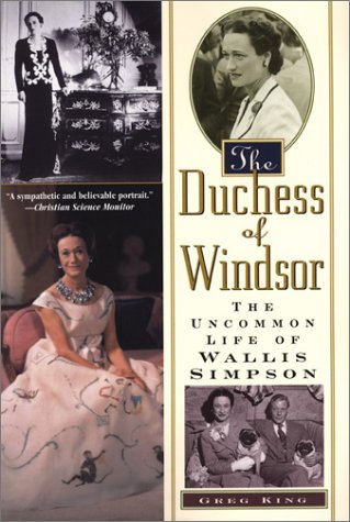 Book cover for The Duchess of Windsor