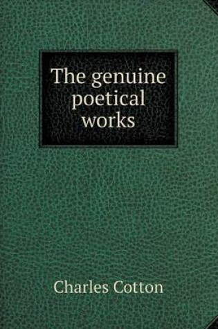 Cover of The genuine poetical works