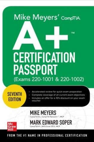 Cover of Mike Meyers' CompTIA A+ Certification Passport, Seventh Edition (Exams 220-1001 & 220-1002)